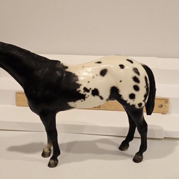 Breyer #66 Stud Spider Black Blanket Appaloosa Traditional - Picture 10 of 13